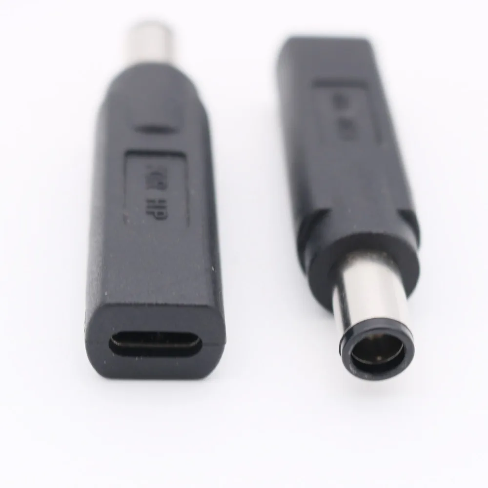 10 шт. сетевой переходник для зарядки от постоянного тока USB C 3 1 type женщин 7 4 мм x 5 0