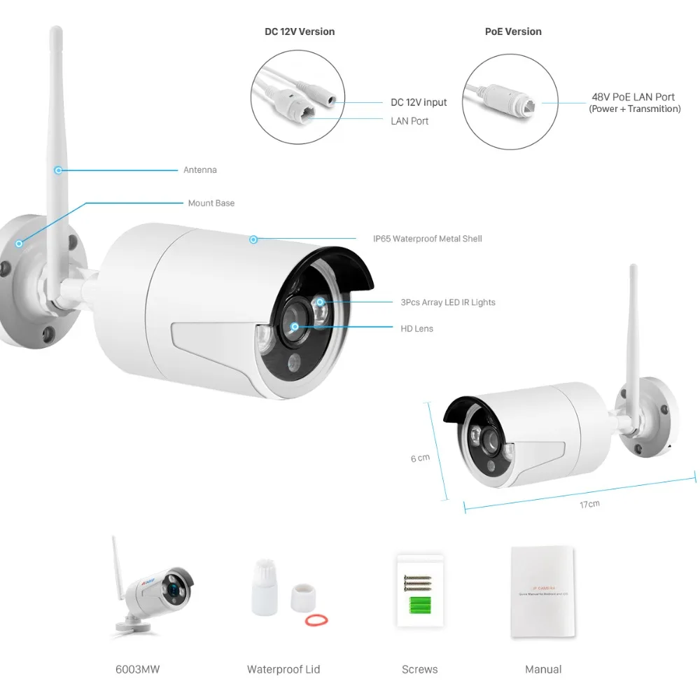 BESDER Yoosee IP камера WiFi Full HD 1080P Беспроводная sd карта слот для камеры безопасности