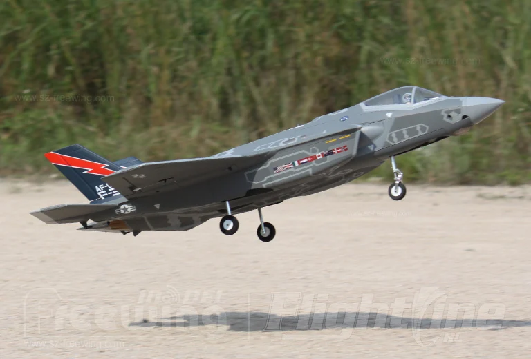 Freewing EPO F 35A Lightning 70 мм EDF JET Plane с дистанционным управлением модель бойцов 35 F35