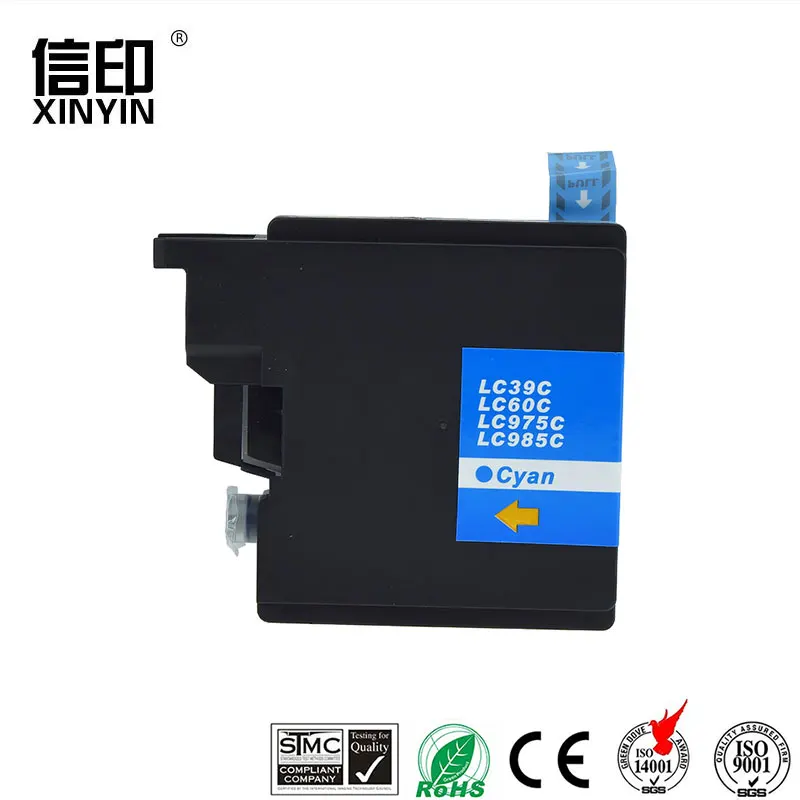 XColor LC39/38 совместимые чернильные картриджи для Brother LC1100 LC11 LC16 LC65 LC980 DCP385C DCP 390CN 395CN