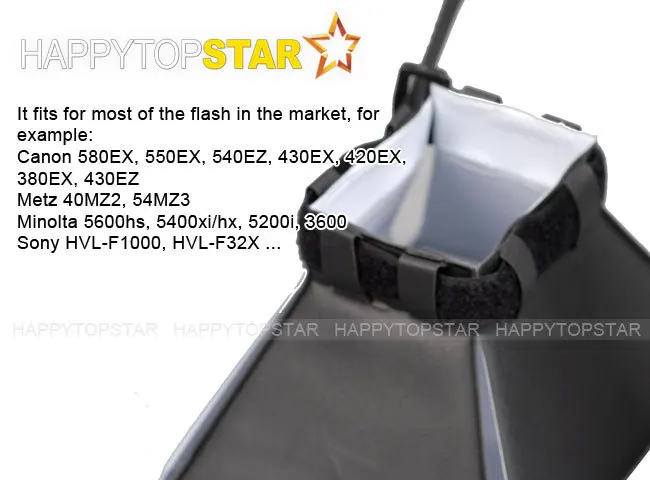 Мини рассеиватель для вспышки YN560 YN585 YN462 YN460 YN465 YN467 большинства вспышек на