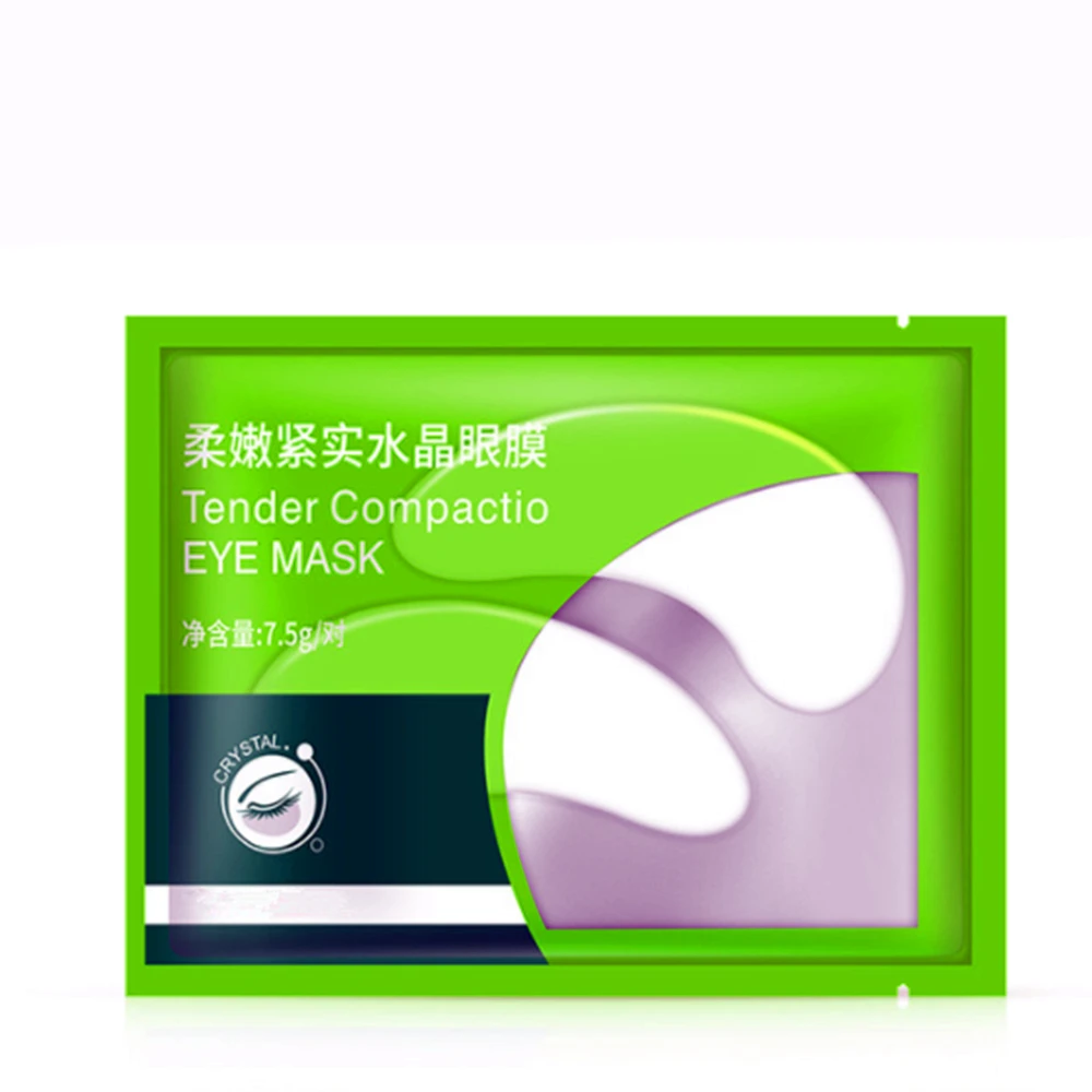 2 шт./1 пара Crystal коллагеновая маска для глаз гелевая патчи забота о глазах убирает
