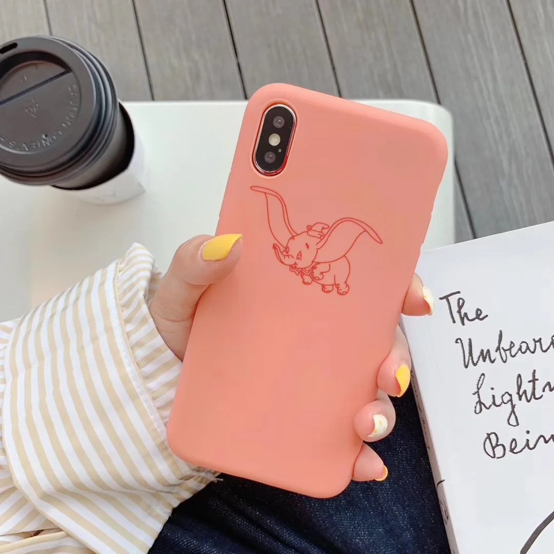 1 Милый 3D чехол для Apple iPhone 8, 7 Plus, 11, XR Pro, XS Max, милый мягкий чехол для телефона - Цвет: 1
