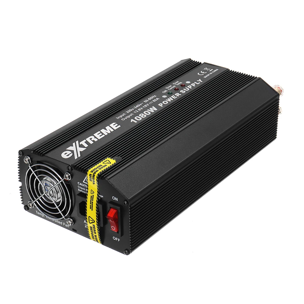 Высокая производительность SKYRC Экстремальный PSU 1080 Вт 18 в 60А адаптер питания портативный вентилятор охлаждения для ISDT T8 i зарядное устройство X6 308 4010 зарядное устройство