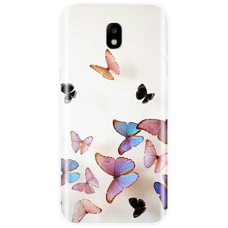 Чехол с рисунком мягкий силиконовый чехол из ТПУ для телефона Samsung Galaxy J3 J4 J6 J8 2018 J5