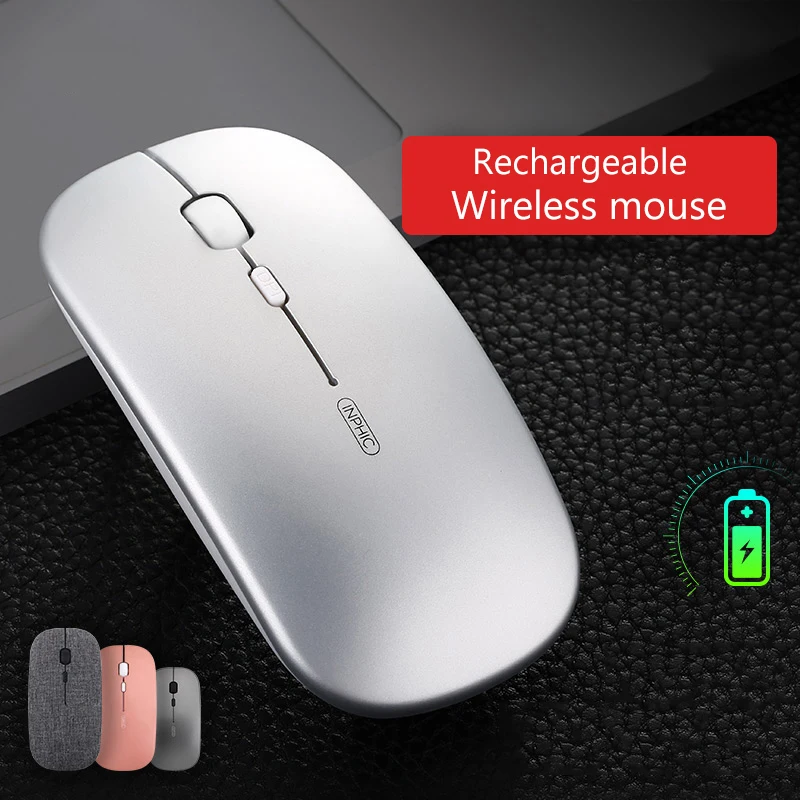 2 4G USB Беспроводная мышь кнопка отключения звука эргономичная оптическая игровая