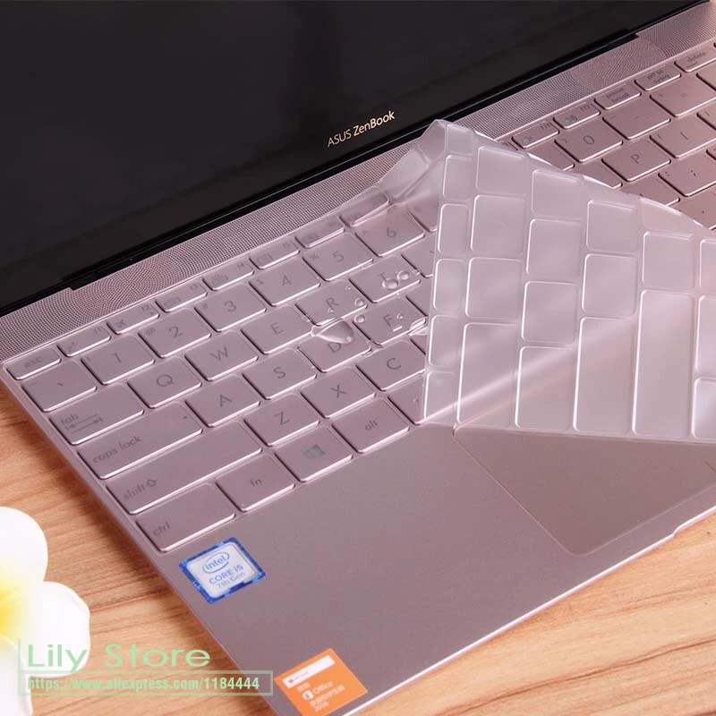 Asus Zenbook 3 Ux390 Ux390Ua для 12 5 дюймов ПК тонкий прозрачный водонепроницаемый ТПУ Zenbook3