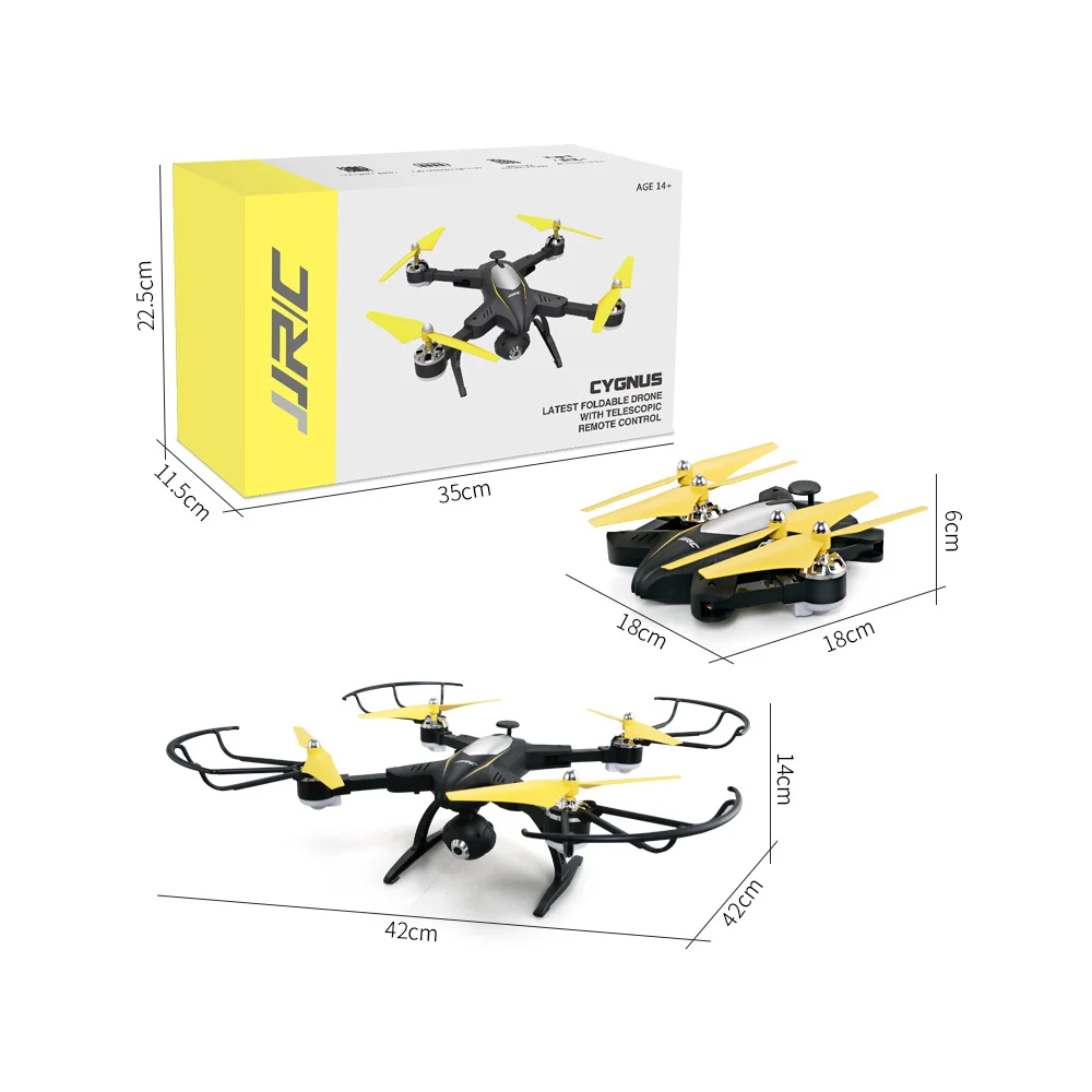 Квадрокоптер JJR/C JJRC H39WH Wi Fi FPV 720P камера складной 2 4G 4 канала 6 aixs гироскоп RC Селфи