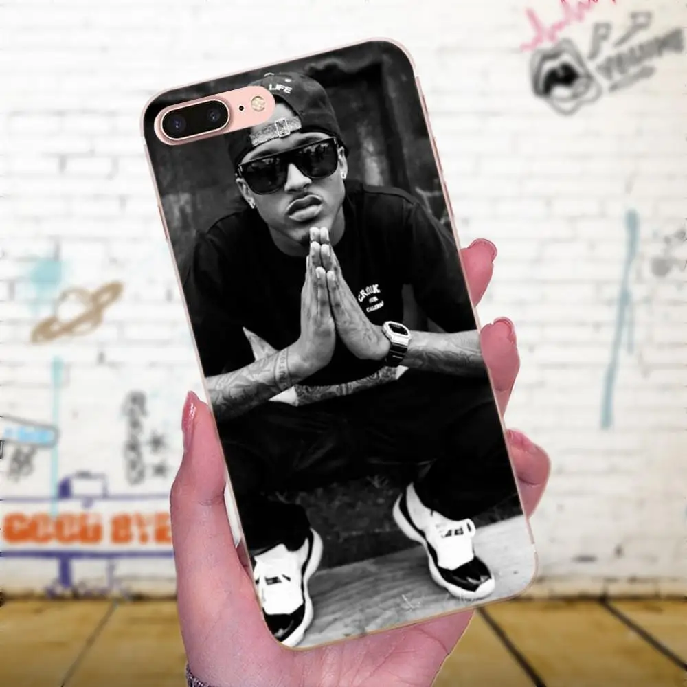 ТПУ чехол для мобильного телефона Pop Signer August Alsina Music Star Apple iPhone 4 4S 5 5C 5S SE 6 6S 7 8 Plus X XS