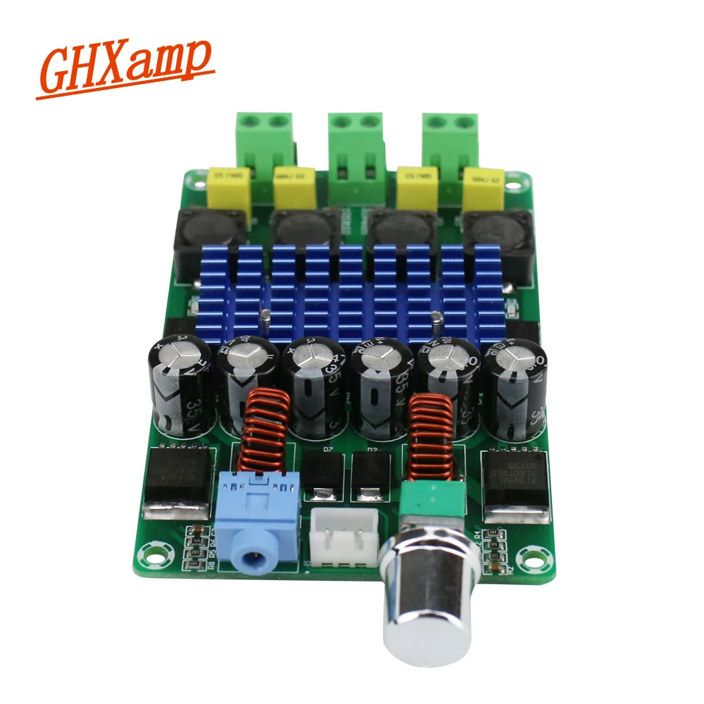 GHXAMP Новый TPA3116 2 0 50 Вт * Цифровой усилитель плата XL6019E1 автоматический функции