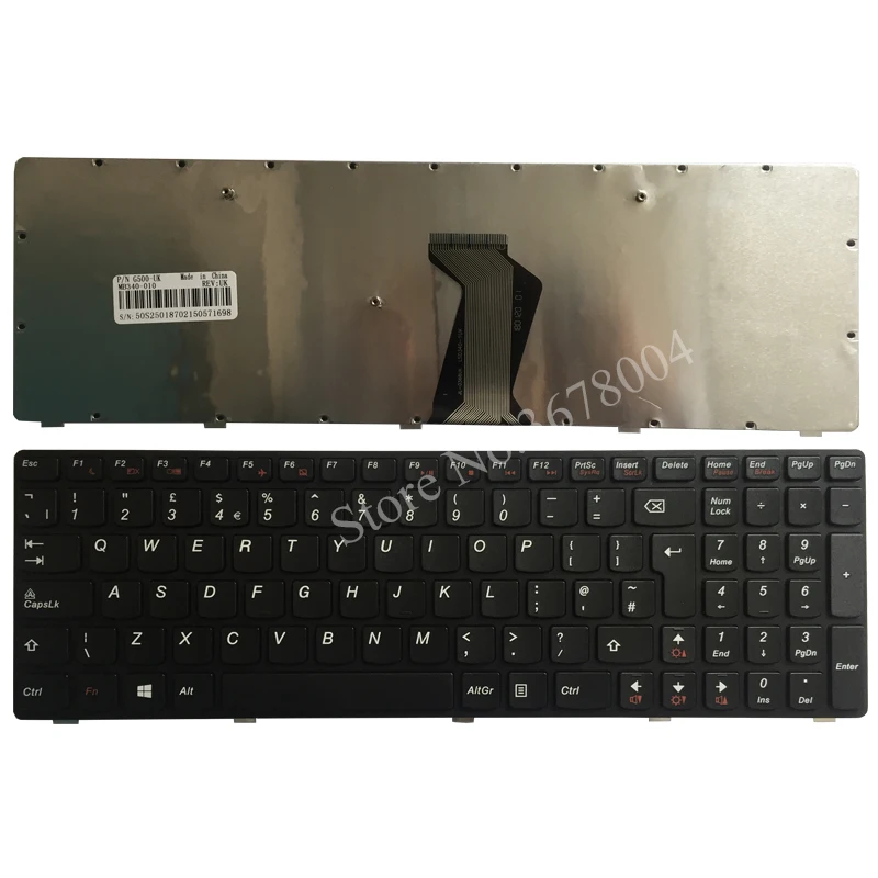 Новый Для Lenovo G500 G505 G500A G505A G510 G700 G700A G710 G710A G500AM G700AT Великобритании Клавиатура