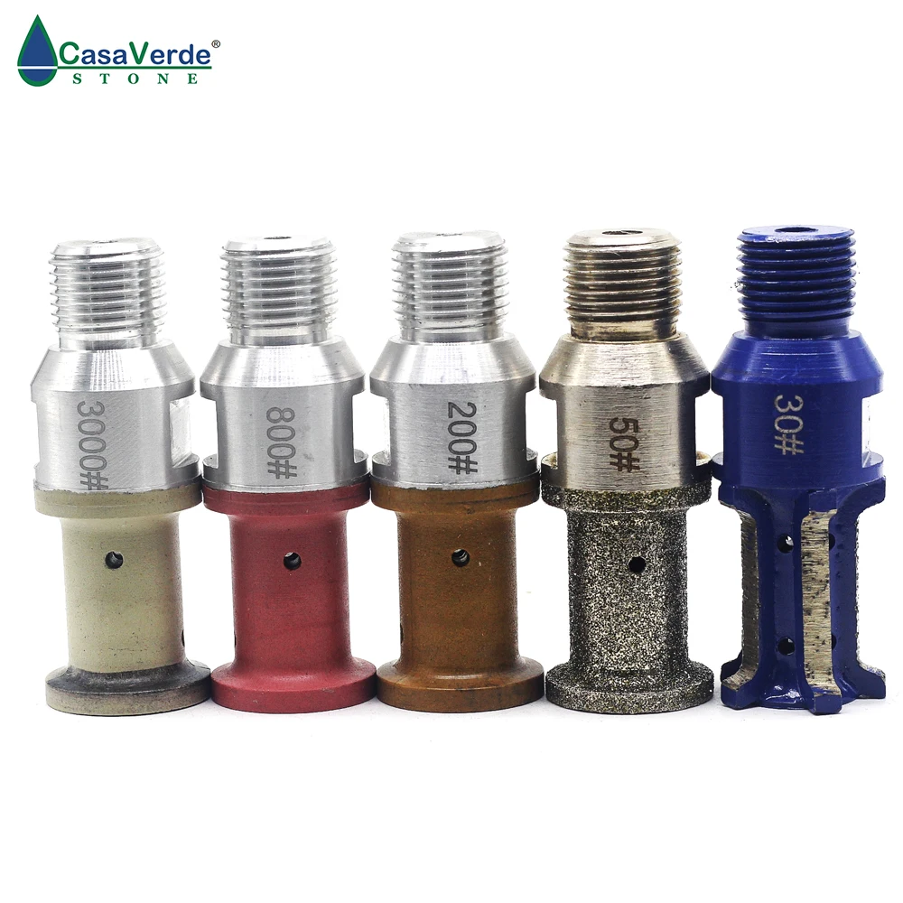 T30mm алмазные кромки, профилирующие колеса с 1/2 газовой арборой для кухонной плиты 30 мм, шлифовка столешниц