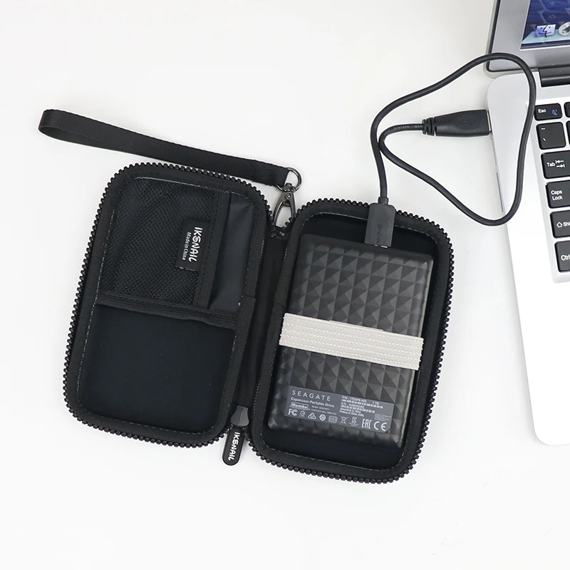 Внешний чехол Shellnail для 2 5 жестких дисков внешнего аккумулятора с USB-кабелем