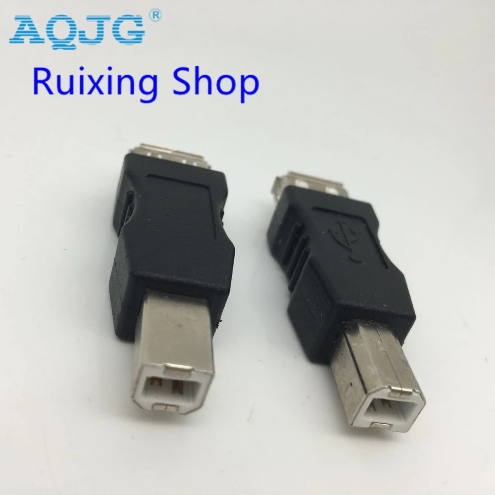 Блок управления принтером AQJG USB A мама к B папа адаптер для принтера Внешний порт 2 0