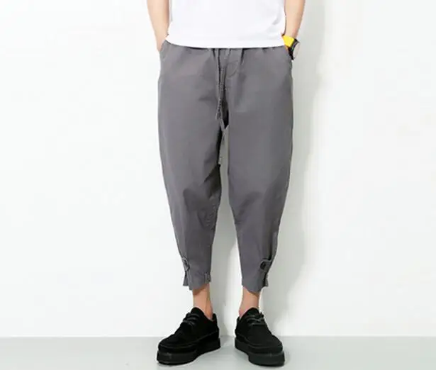 

Оригинальные весенние мужские новые модные штаны harlan большого размера с девятью точками и маленькими лапами