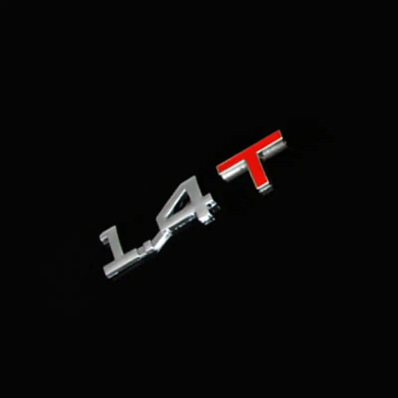 Металлический 3D 1,4 1,5 1,6 1,8 2,0 2,2 2,4 2,5 2,8 3,0 с логотипом автомобиля задний багажник эмблема хвостовая часть украшения знак наклейка Объем двигателя
