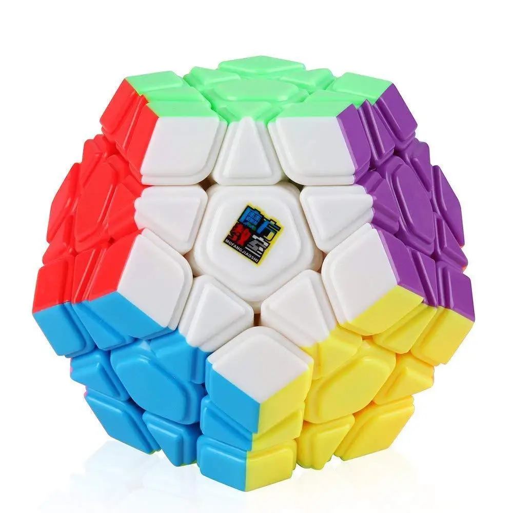 

Волшебные кубики Moyu Mofang Jiaoshi 3x3 Megaminx, скоростной куб без наклеек, твист-пазл, сверхгладкая упаковка с цветной коробкой, 1 шт. безопасный ABS