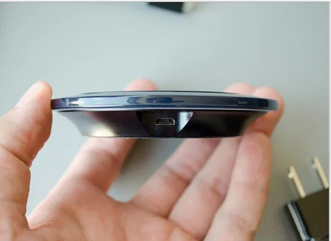 Оригинальный Для Samsung QI Беспроводное зарядное устройство адаптер 5 В/2A Pad для Galaxy S7