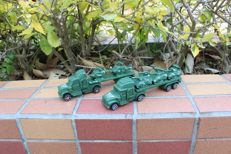 

World war ii military model with LunTuo head car model, sand table scene transporter, model toys, Boys Toys