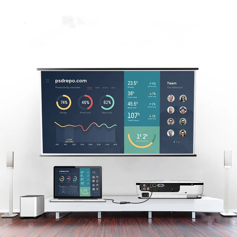 Display port to HDMI Adapter Veggieg DP 1080p display конвертер для ПК проектор ноутбука DP-HDMI адаптер |