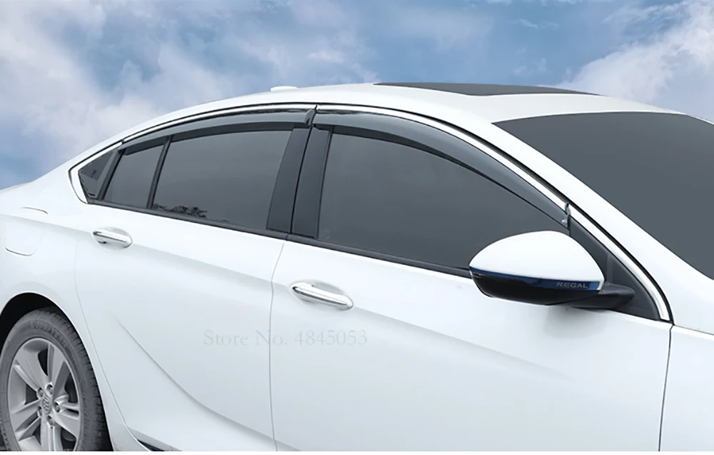 Для Buick Regal 2017 2018 2019 оконный козырек от солнца дождя ветра дефлектора тент щит