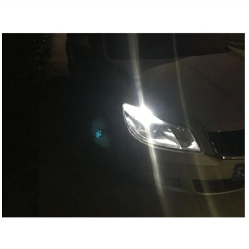 Автомобильный светодиодный T10 W5W 12V автомобильный s авто лампы для Skoda Octavia Rapid Fabia