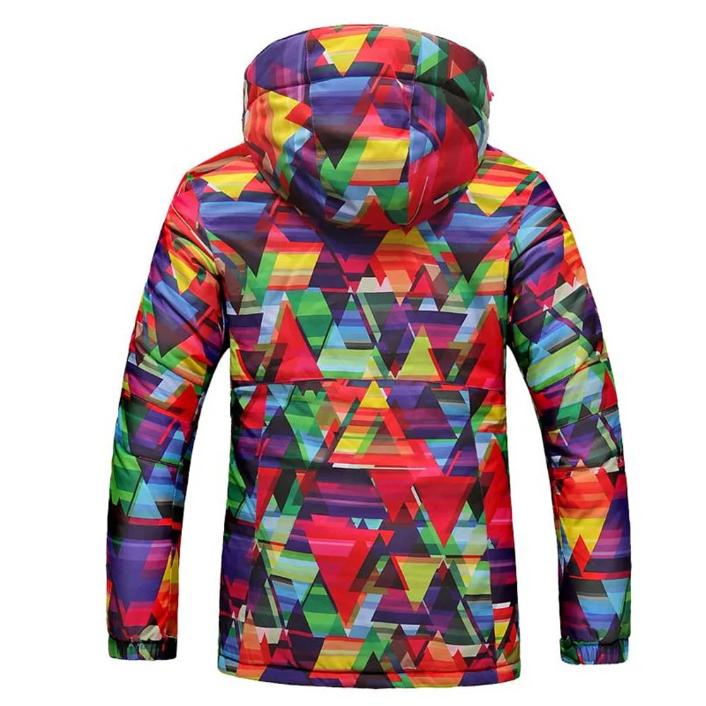 Превосходное качество новый бренд лыжная куртка яркие подходящие новые