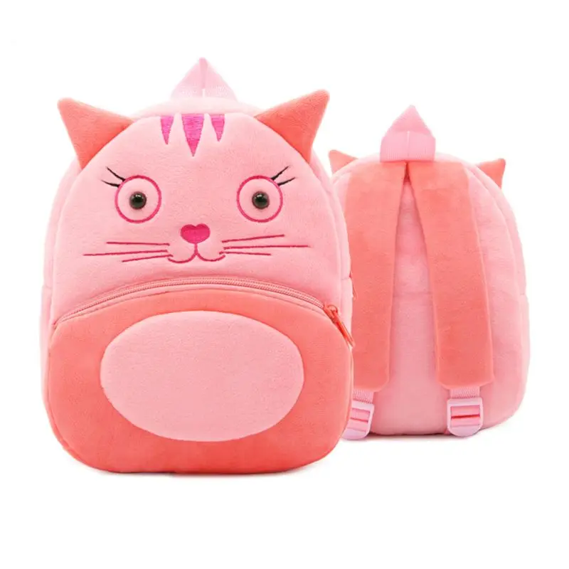 NO.16 Cute Small Toddler Kids Backpack 3D Animal Cartoon Mini Children Bag for Baby Girl Boy Age 2-4 Years Old - Цвет: NO.16