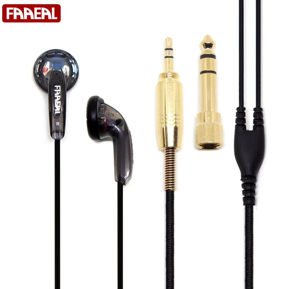 Оригинальные FAAEAL Narcissus 2 0 3 5 Ом HiFi наушники с плоской головкой 6 до аудио разъемом