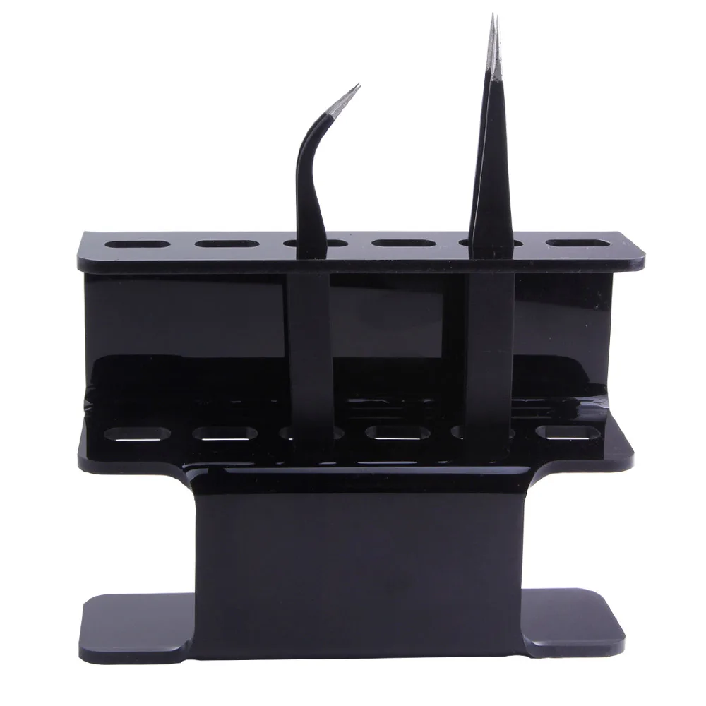 1 шт. акриловый пинцет подставка полка 6 удобный и ножничный инструменты для