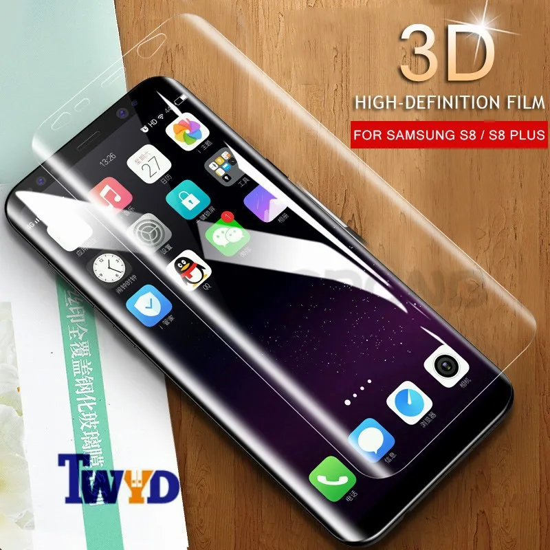 20 шт./лот протектор экрана для Samsung Galaxy Note 9 8 S9 S8 плюс S7 край S10 S10e мягкая ПЭТ пленка