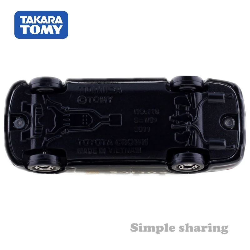 TAKARA TOMY TOMICA № 110 Toyota CROWN патрульный автомобиль литой полиция популярные детские