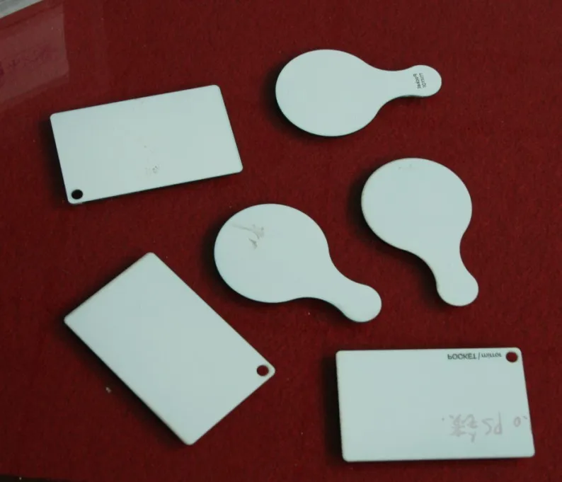 Small Size Acrylic Mirror Credit Card Pocket | Дом и сад