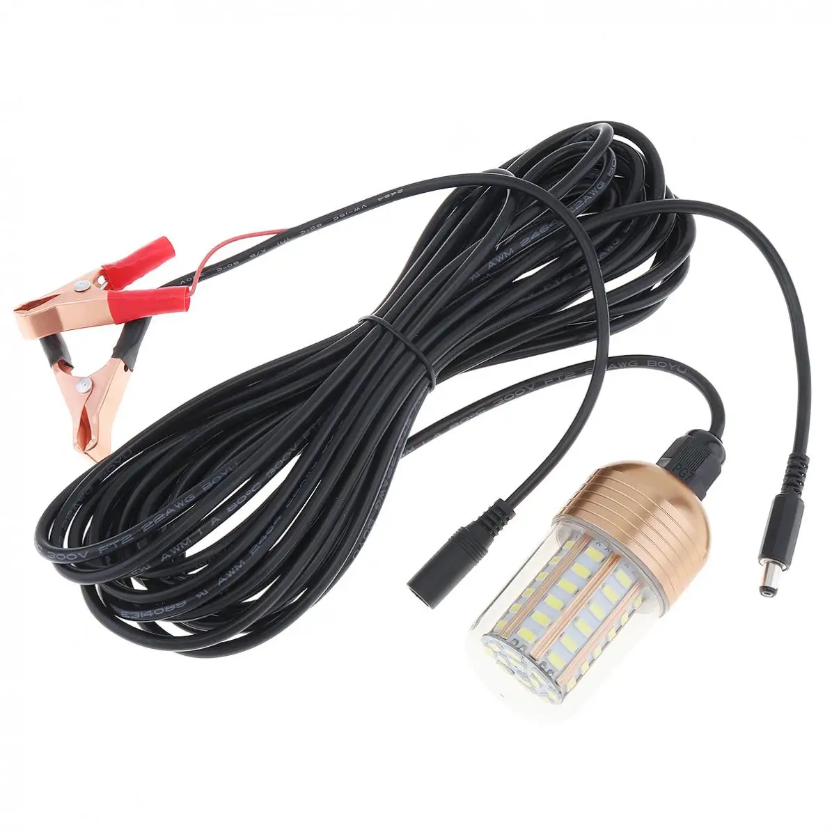 30W 12V 60V рыбалки белый светильник 108 шт. 2835 Светодиодный подводная рыбалка