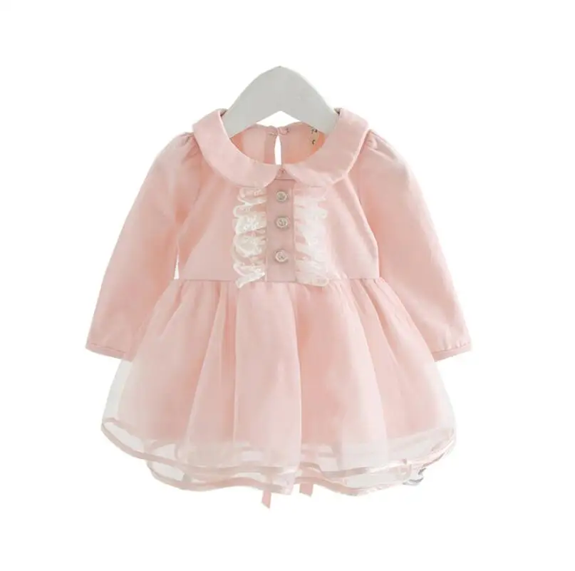

Baby Girl lace Dresses newborn Clothes baby girls birthday princess bow knot dresses spring autumn clothing For 0-24M infant