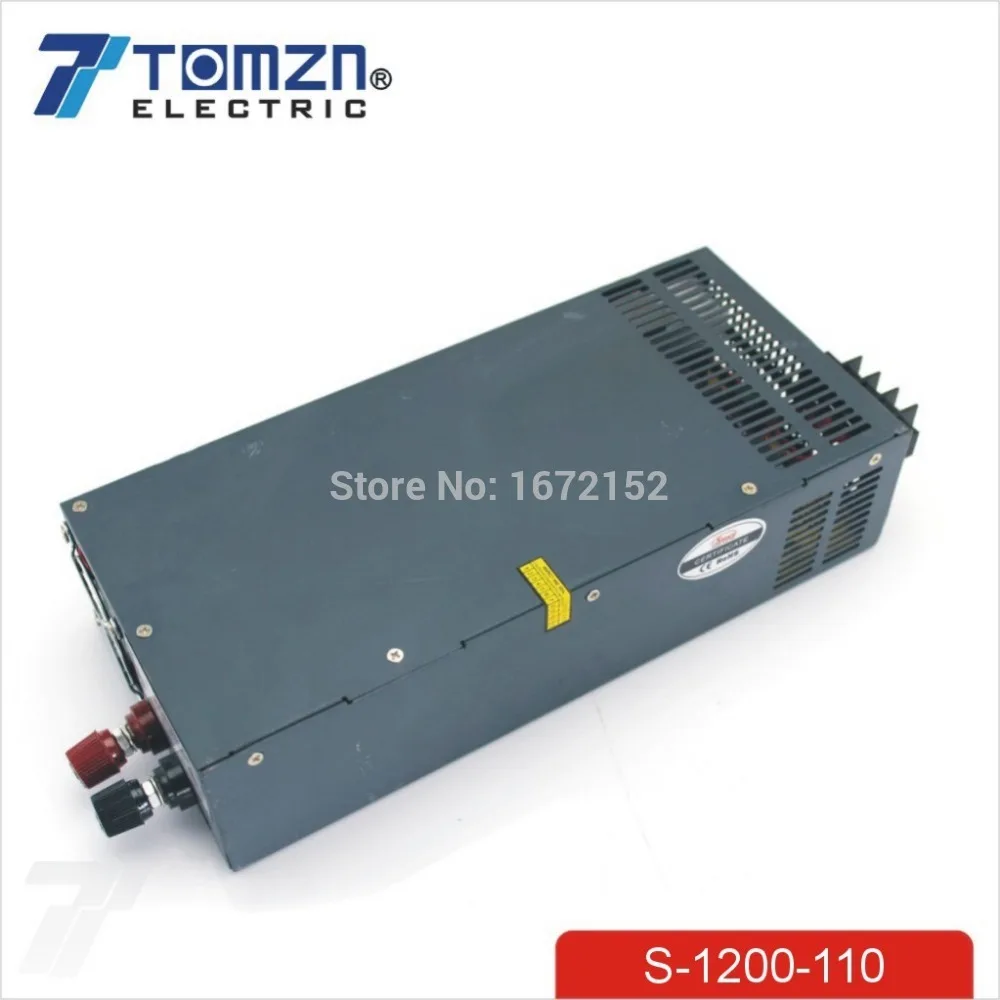 1200W 110V 11A Регулируемый или 220V вход одиночный выход импульсный источник питания