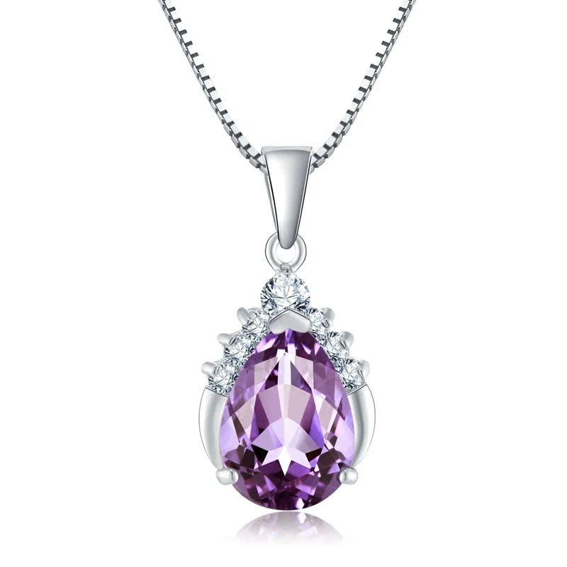 

Новый модный Аметист ожерелье pendant53