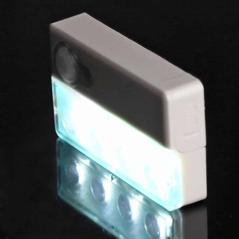 LumiParty Мини светодиодный ночник 4LED АВТО инфракрасный PIR свет супер тонкий авто