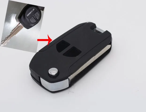 Модифицированный чехол для автомобильного ключа с заготовкой Suzuki Swift SX4 Новый