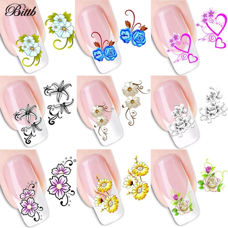 Наклейки для дизайна ногтей 2 листа|nail accessories|nail art stickerssheet nail |