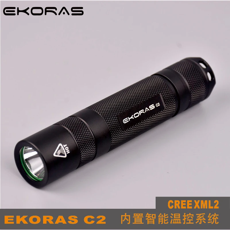 2.5A Ekoras C2 L2 1000LM 6 режимов фонарик для ежедневного использования Водонепроницаемый