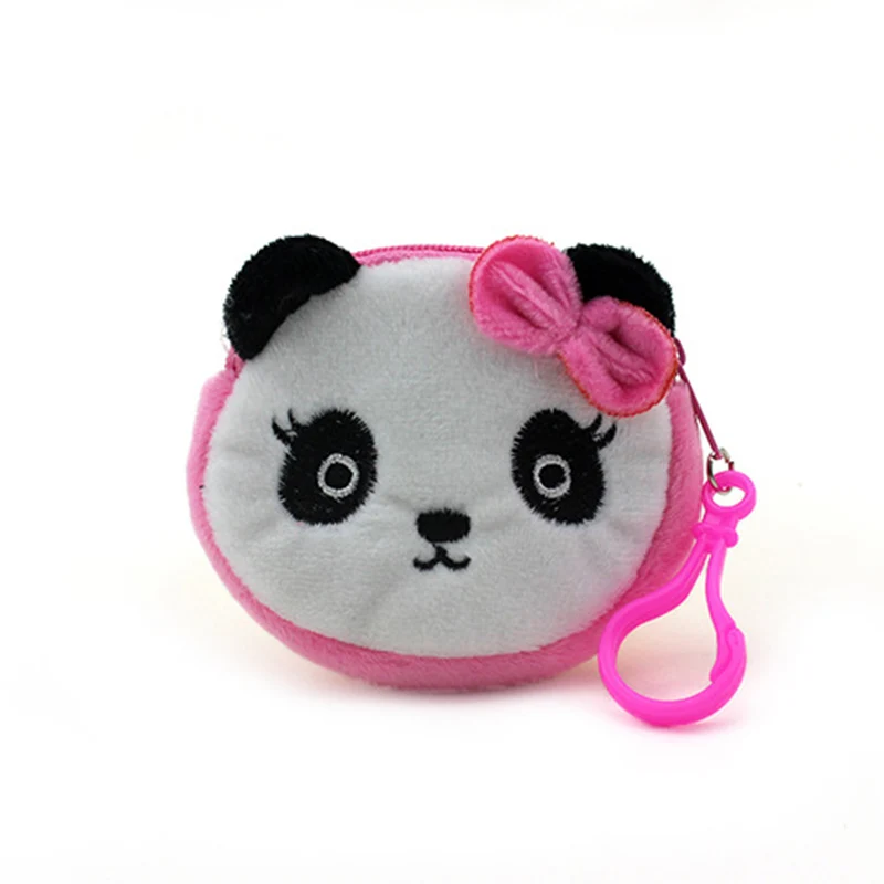 Новинка 2017 года детские мини сумки для монет с рисунком котенка панды 8 см *