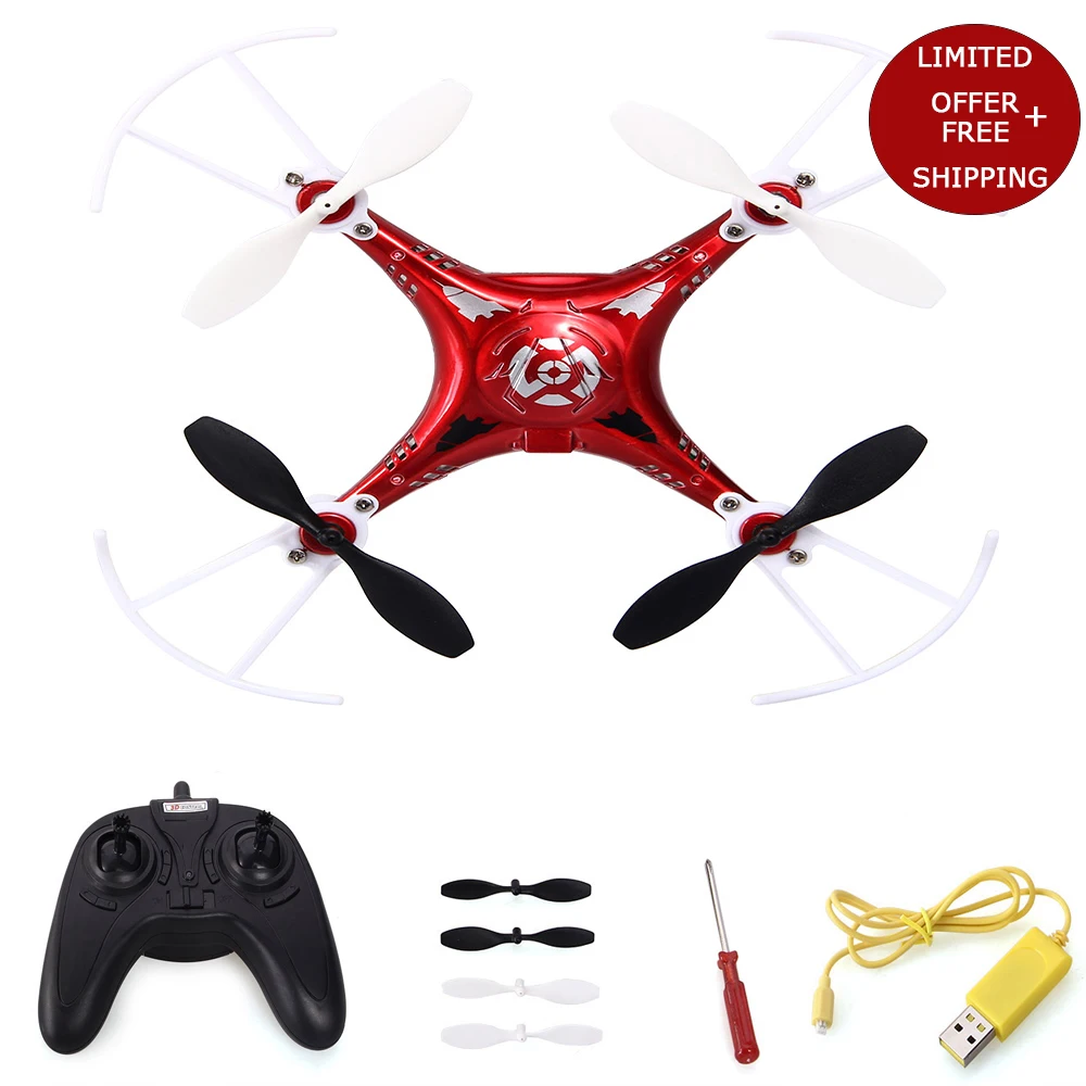 X7 2.4 ГГц 4CH 6 Axis гироскопа 3D RC Quadcopter беспилотный нло RTF вертолет пульт