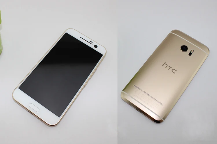 gold color and gift Мобильный телефон htc 10 M10 4G Android 5,2 дюймов экран 4 Гб ОЗУ 32 Гб ПЗУ четырехъядерный 12 МП камера wifi Nano SIM - Цвет: gold color and gift