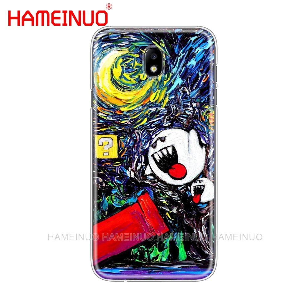 HAMEINUO Van Gogh чехол для телефона с изображением звездной ночи Samsung Galaxy J3 J5 J7 2017 J527 J727