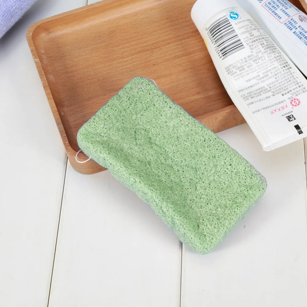 Спонж для мытья тела Konjac, 1 шт., органический мягкий спонж для ванны, спонж для умывания, средства для ухода за кожей, спонж для мытья лица