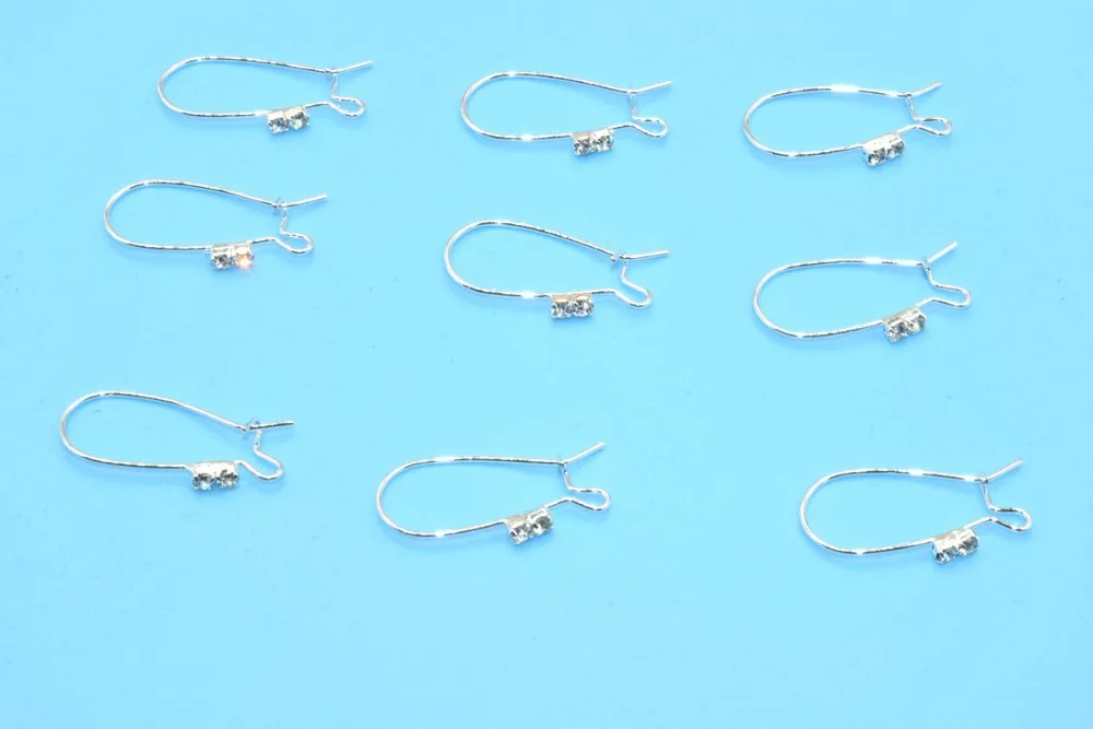 

50PCS New 11 * 26MM long crystal shape earrings accessories DIY jewelry jewelry wholesale handmade products ladies holiday gift