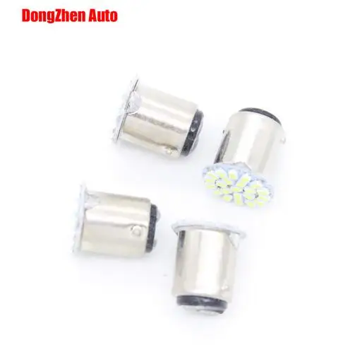 Dongzhen 1X 12В 1157 BA15D R5W 22 SMD Автомобильные светодиодный мото лампы дополнительный
