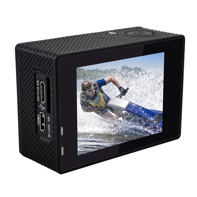 Экшн-камера Ultra HD 4 K, Wi-Fi, 2,0 дюйма, 170 градусов, 30 м, для подводной съемки, водонепроницаемая, профессиональная камера на шлем, Спортивная камера с дистанционным управлением