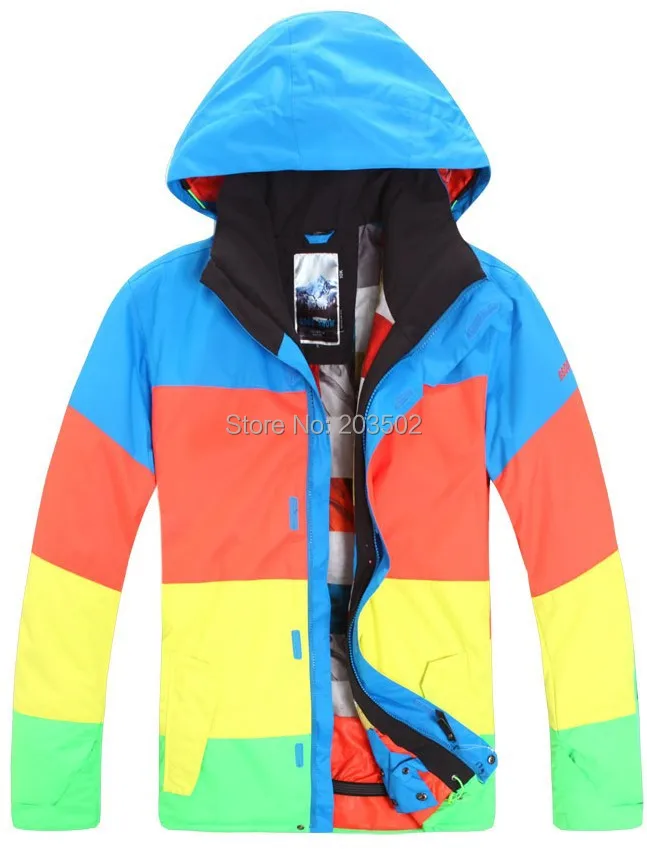 2014 gsou snow mens blue red yellow 
